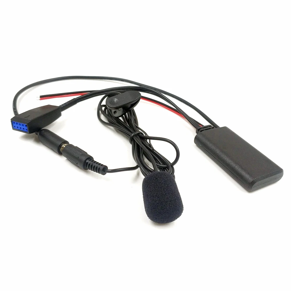 Biurlink 150 см 10Pin автомобильное радио Bluetooth микрофон AUX IN 3 5 мм аудио кабель адаптер