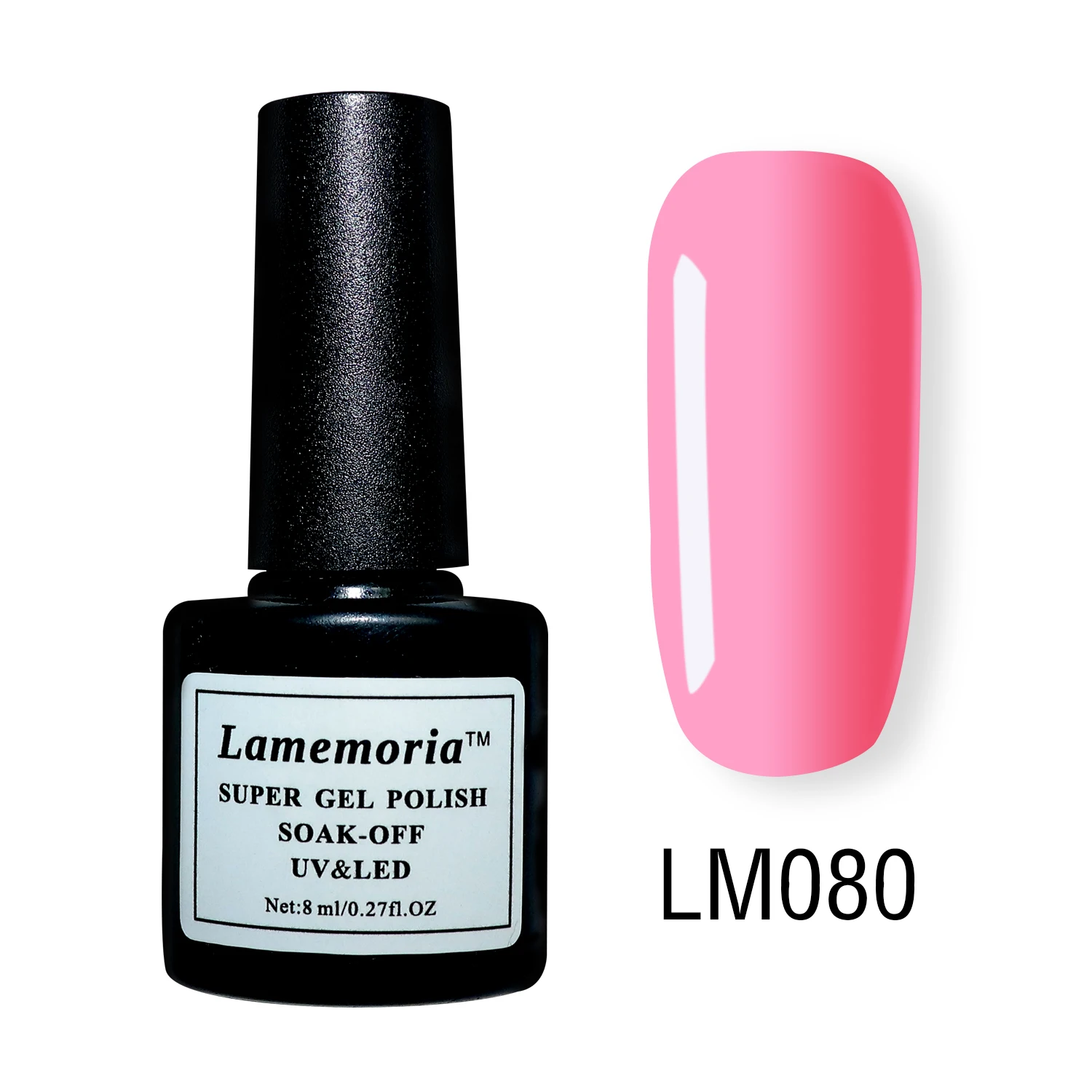 LM080 Lamemoria, 8 мл, Гель-лак для ногтей, гибридный, все для маникюра, 60 цветов, полуперманентный УФ лак для ногтей, Prime Gel Ongle Paznokcie - Цвет: LM080