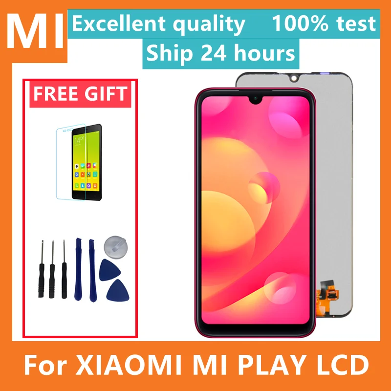 ЖК-дисплей 5 84 &quotMi Play для Xiaomi Mi с сенсорным экраном и дигитайзером в сборе MiPlay Lcd -