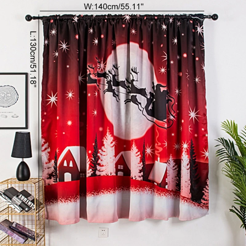 Европейский и американский стиль Рождественская серия One Elk Group затенение принт