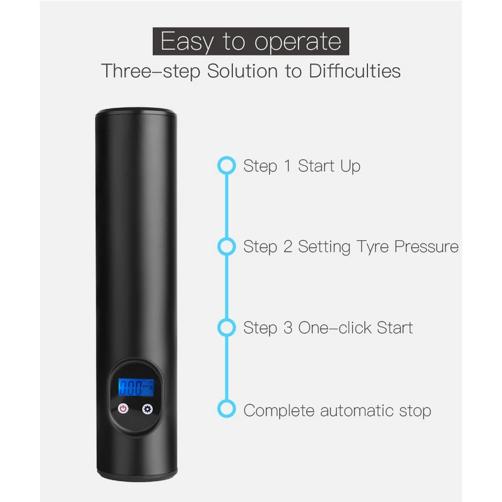 Precio Compresor De Aire Portátil De 12V Y 150PSI, Bomba Inflable Con Pantalla LCD Para Coche, Bicicletas, Neumáticos, Bolas, Anillos De Natación, Interfaz USB