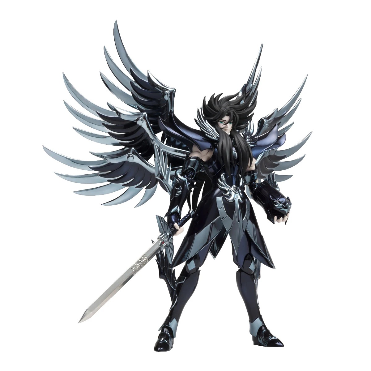 

Фигурка Bandai Подлинная Saint Seiya EX Hades 2,0, металлические шарниры, подвижный роскошный костюм, экшн-фигурка, игрушки-модели с орнаментом