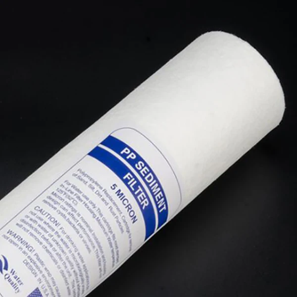 

4Pcs Water Purifier 10 Inch 5-Micrometre Sediment Water Filter Cartridge PP Cotton Filter Water Filter System