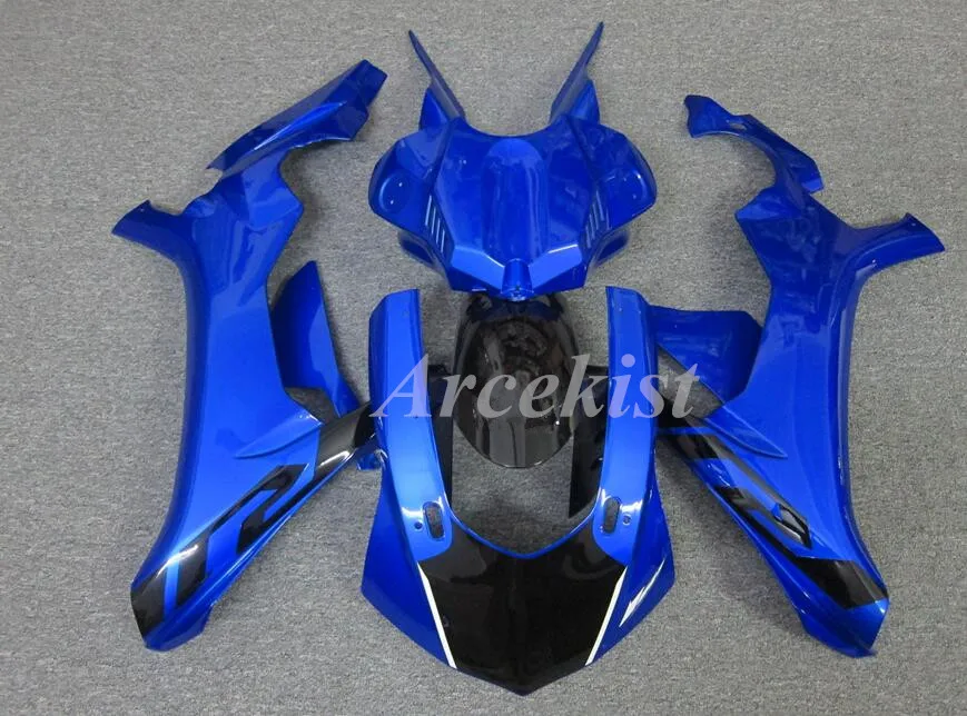 

Новый комплект обтекателей для мотоцикла ABS, подходит для YAMAHA YZFR1 2015 2016 2017 2018 YZF R1 R1m 15 16 17 18 19, черный, синий, на заказ