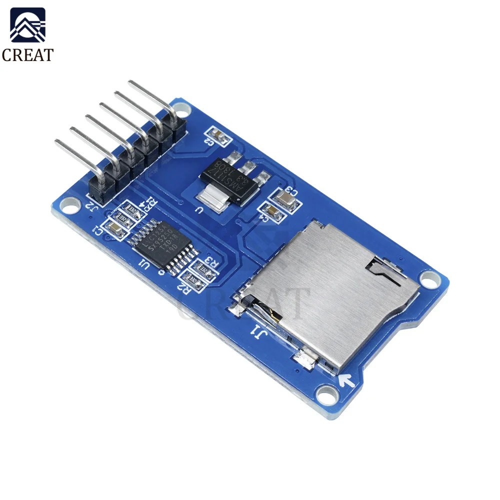 Плата для хранения Micro SD 2 шт. адаптер TF-карты экран памяти расширительный модуль