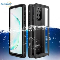 for samsung note 20 ultra diving phone case transparent 360 degree protection cover for galaxy s20 ultra waterproof clear shell