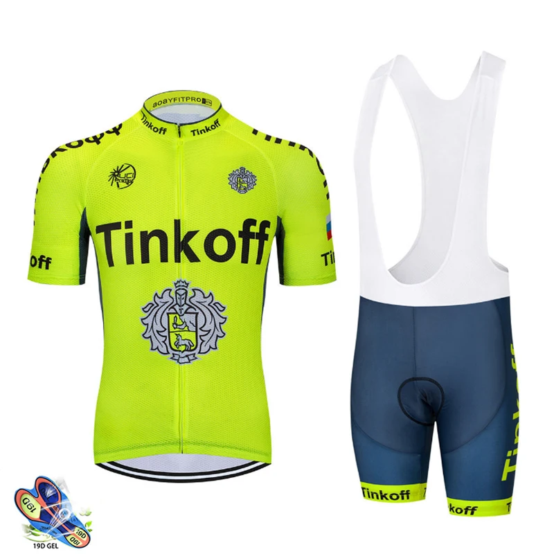 

TINKOFF Men Summer Cycling Jersey New Short Sleeve Cycling Clothing MTB Pro Team Bike Shirt Road Bike Sportswear Ropa Cilismo