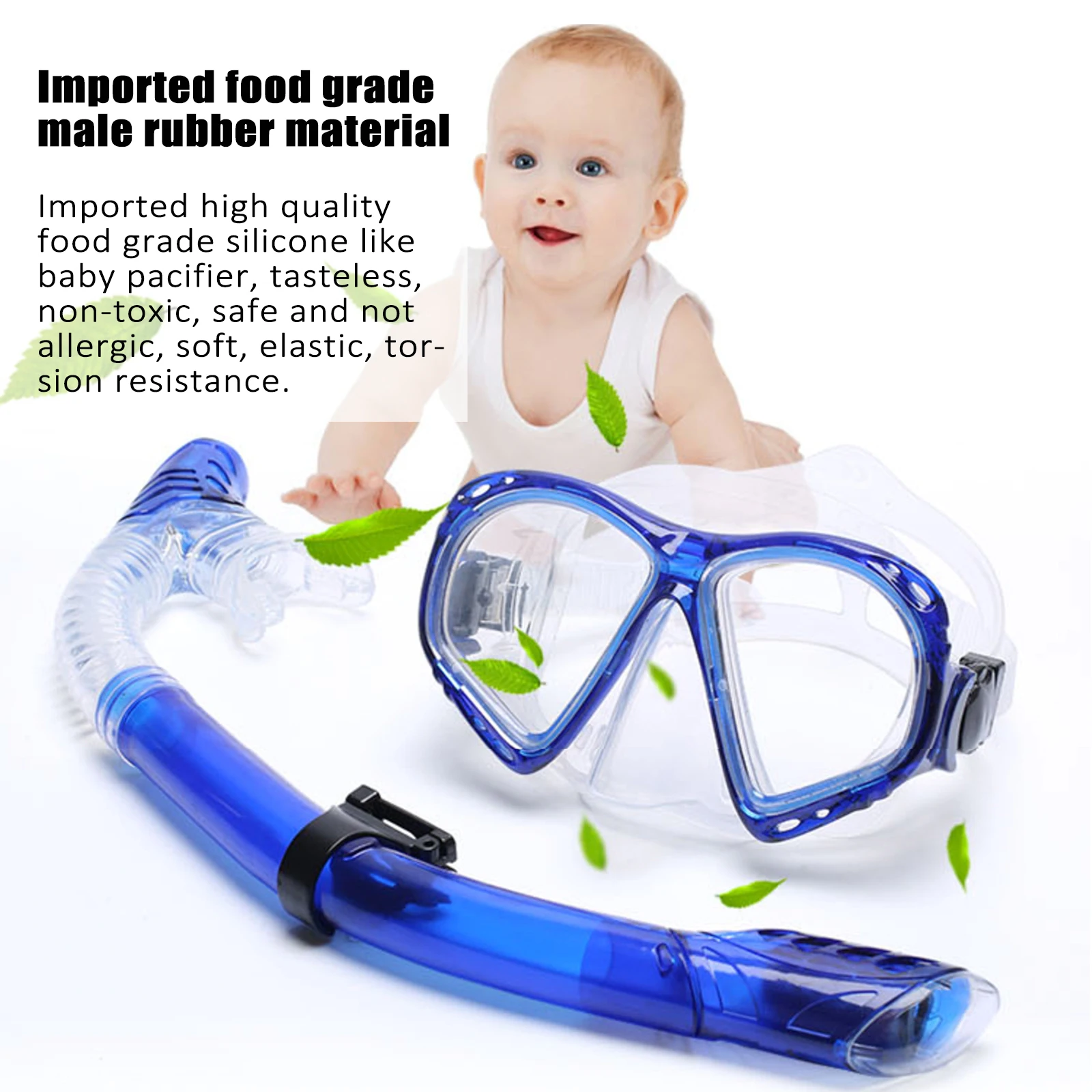 

New Professional Scuba Diving Mask Snorkel Anti-Fog Goggles Glasses Tube Set Men Women Silicone Swimming Pool Equipment