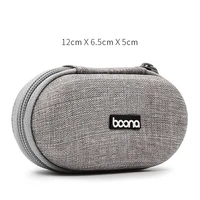 mini headphone case portable u disk storage box earphone earbuds box storage for memory card headset usb cable charger organizer