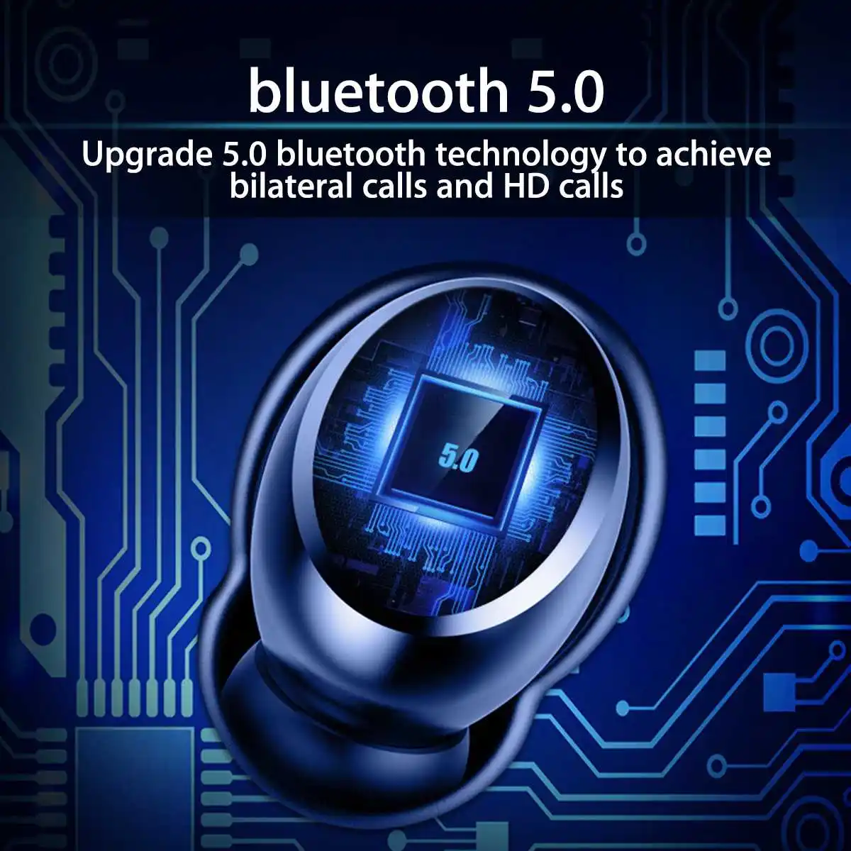 Беспроводные bluetooth 5,0 наушники светодиодный дисплей 8D стерео IPX7 водонепроницаемая Спортивная гарнитура наушники гарнитура с 4000 мАч power Bank
