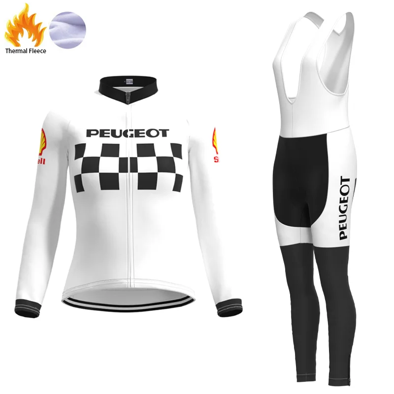 1986 Гоночная Команда Go Pro Ретро Женская флисовая белая велосипедная кофта с