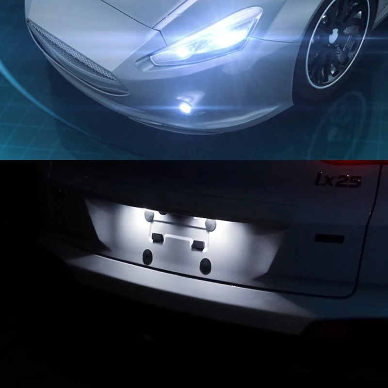 Авто боковой клиновидный светильник T10 Led Canbus W5W 3528 20SMD 194 168 автомобильный