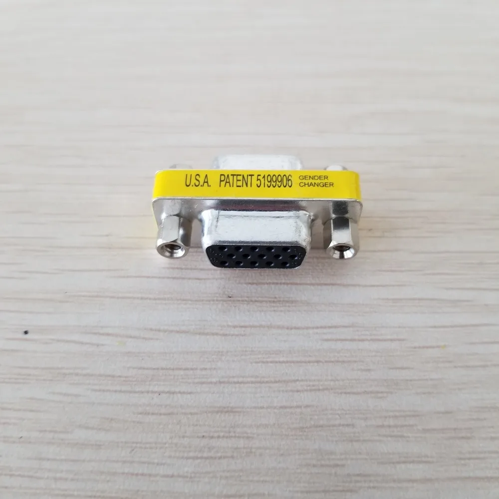 

5 шт 15Pin VGA кабель адаптер Разъем удлинитель «Мама-мама» гнезда
