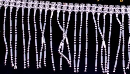 Silver White AW2019 ручная работа AB лента с кристаллами аппликация «сделай сам» пояс для танца живота для женское вечернее платье - Цвет: Silver White