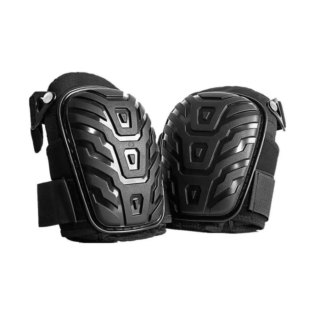 

1Pair Professional Knee Pads With Heavy Duty Foam Padding And Comfortable Gel Cushion Strong Double Straps And Adjustable Clips