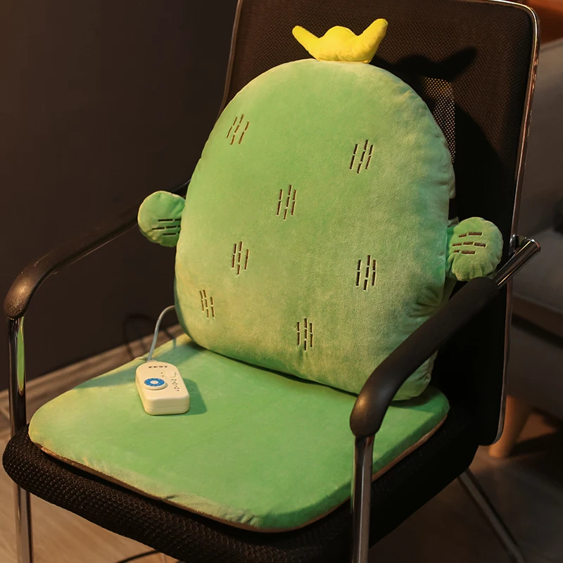 

Управление сидячий электрическая нагревательная Подушка теплый спинка Электрогрелка для судороги DJ60TD