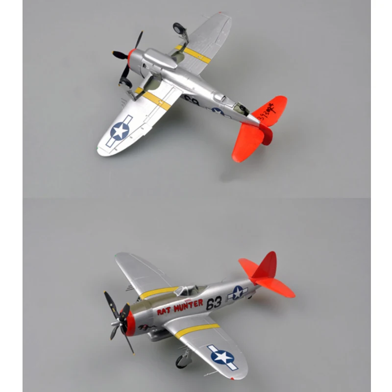 Легкая модель 1/48 масштаб P-47D 39309 самолета военный истребитель хобби Готовая