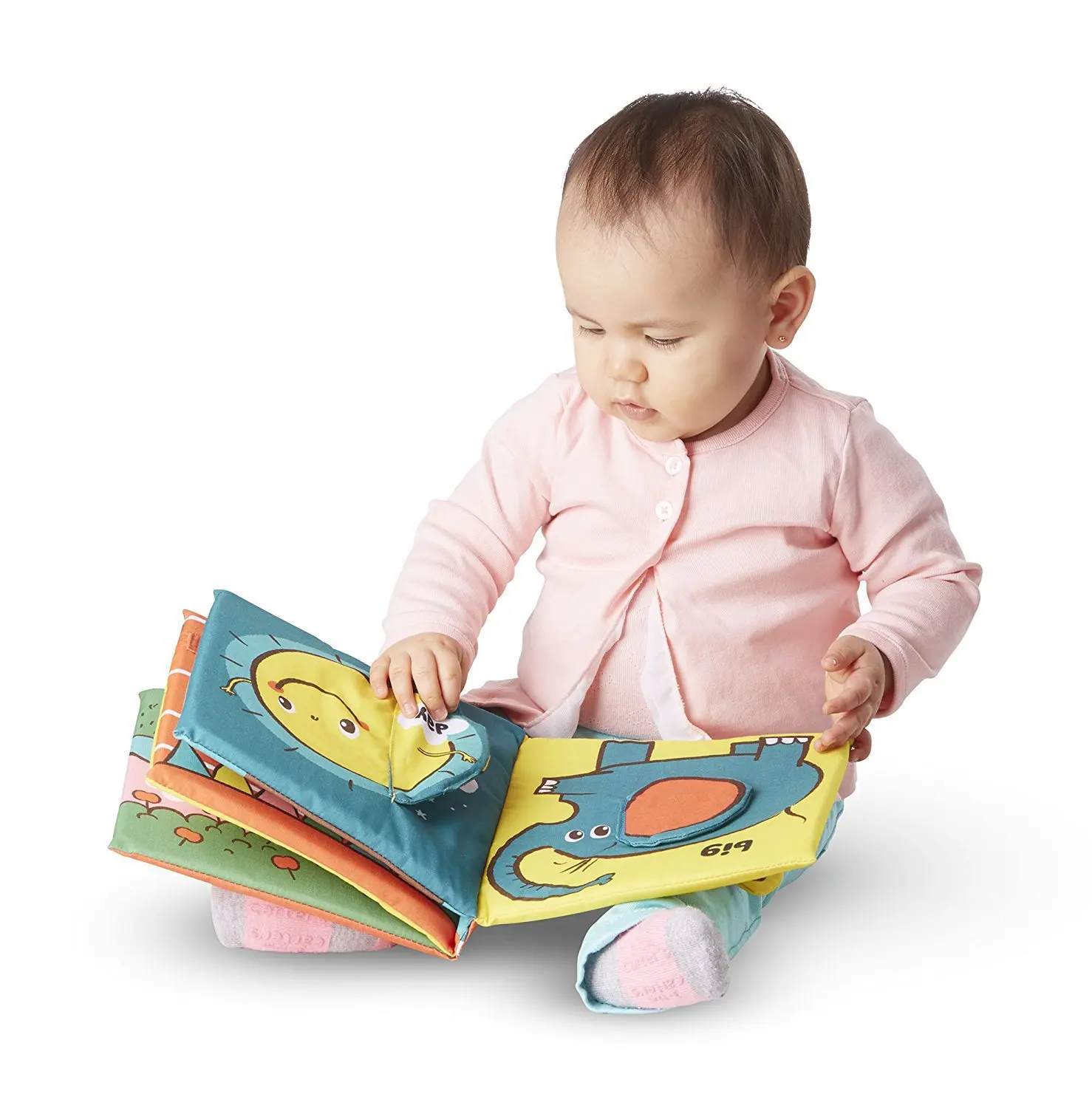 

Soft Books Infant Early Cognitive My Quiet Bookes Baby Goodnight Educational Unfolding Cloth Book Activity Book