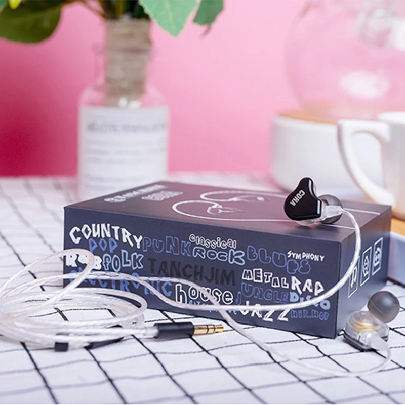 

TANCHJIM Cora In-ear Earphones dynamic drive HiFi Heavy bass music earphones Blues Oxygen S2 T2 KING T4 S7 ZSX X1 No.3 DT6