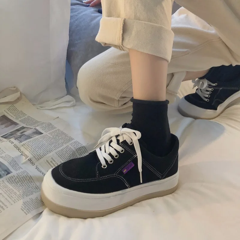 2019 новые женские кроссовки модная обувь женская на платформе повседневная