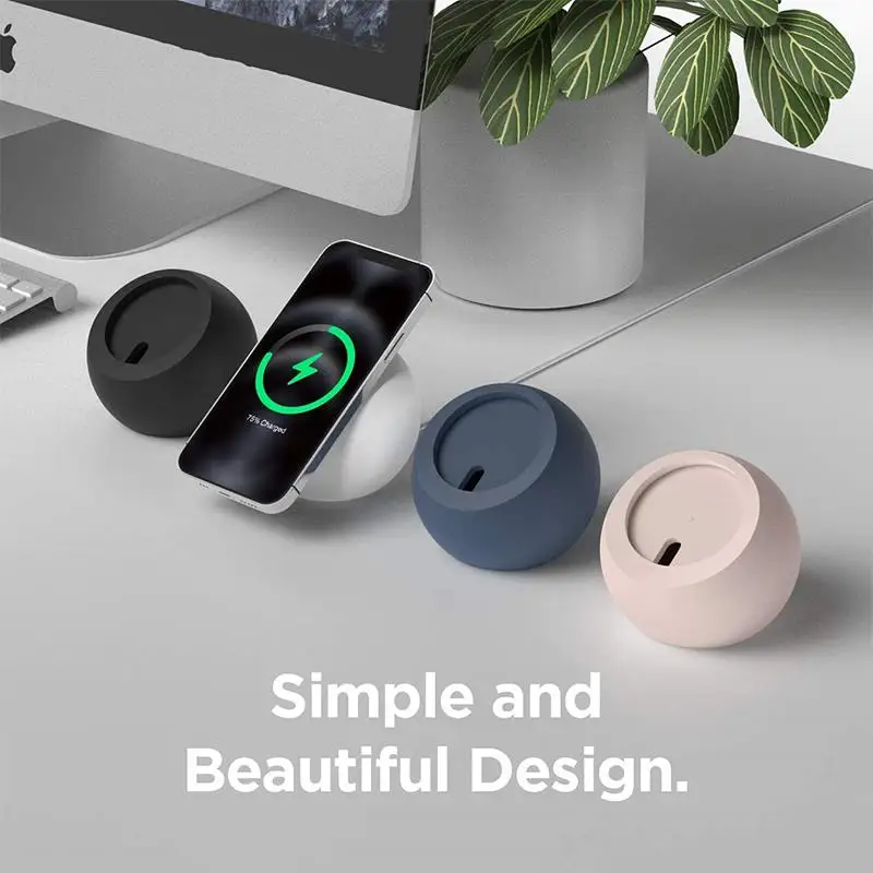 

Magnetic Wireless Charger Stand for 12/Pro/Pro Max/Mini Charging Dock Station