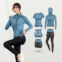 tracksuits wives 2021 autumn and winter womens sportswear yoga set breathable fabric compressed gym clothing fitness workout