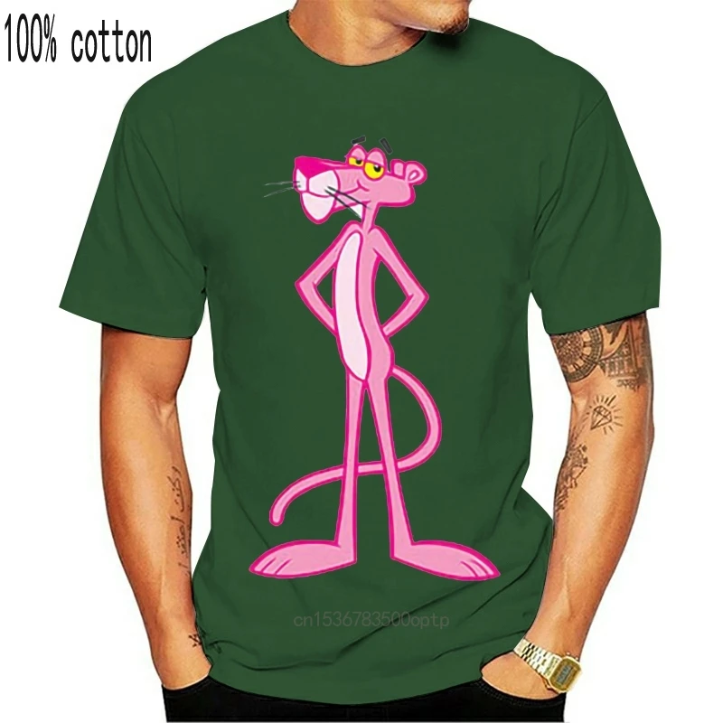 

PINK PANTHER 80'S RETRO CARTOON T-Shirt Men Women Unisex Fashion tshirt