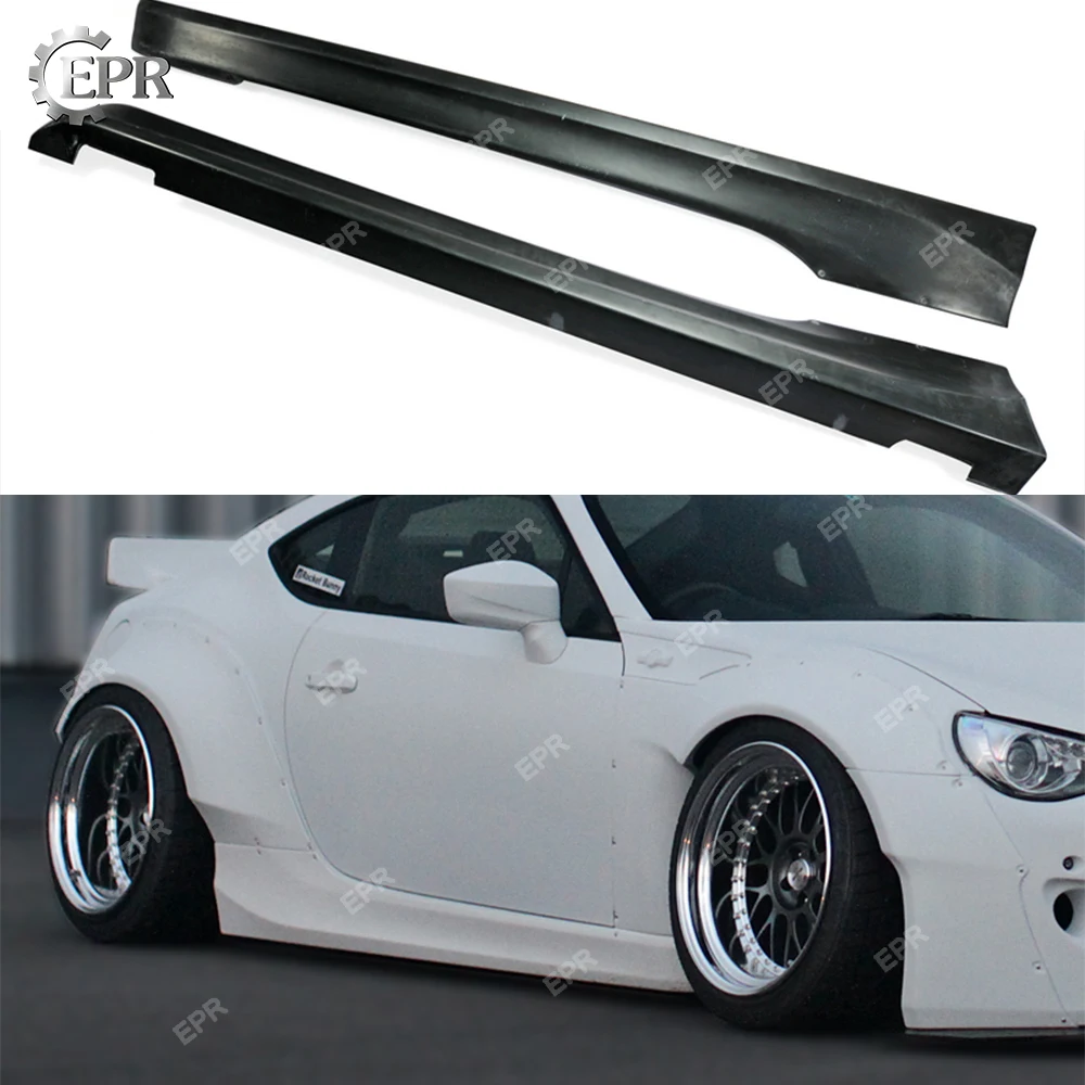 Боковая юбка из стеклопластика для BRZ FT86 GT86 FRS RB Style Ver 2 боковая стекловолокна