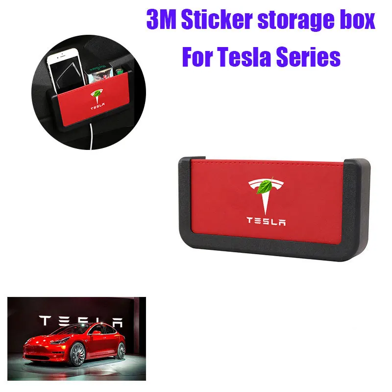 Для Tesla Model 3 S X Автомобильная многофункциональная коробка для хранения
