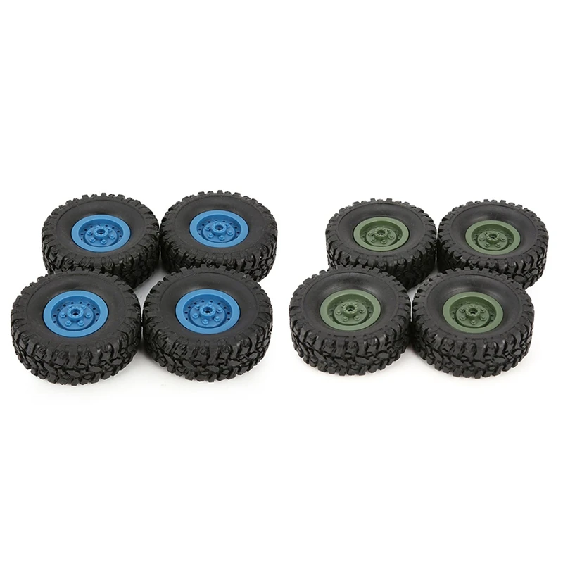 8 шт. резиновые колесные обода шины для радиоуправляемых автомобилей 1/16