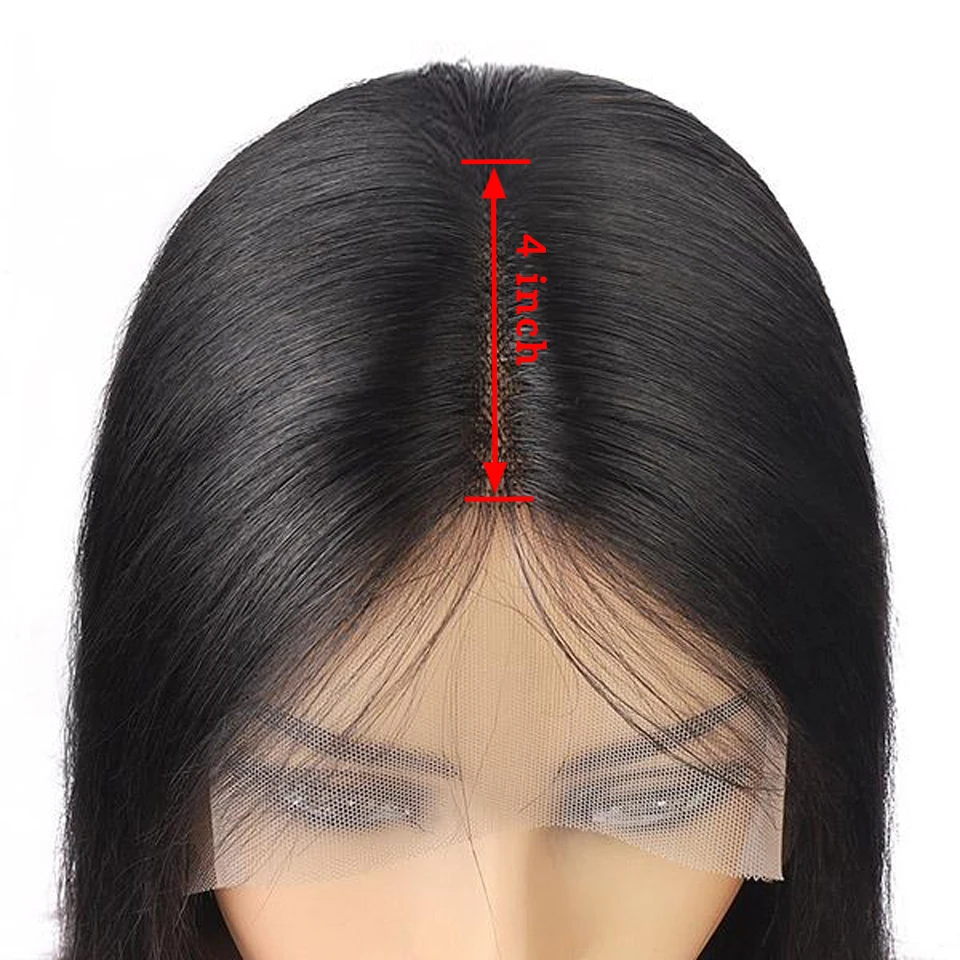 

Lanqi wholesale 13x4x1 body wave lace front wig T part lace frontal wig brazilian lace front human hair wigs for black women