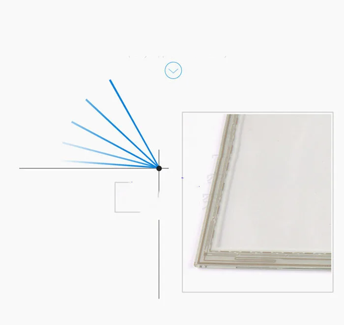 17-дюймовый сенсорный экран с четырьмя проводами промышленное управление 355*288