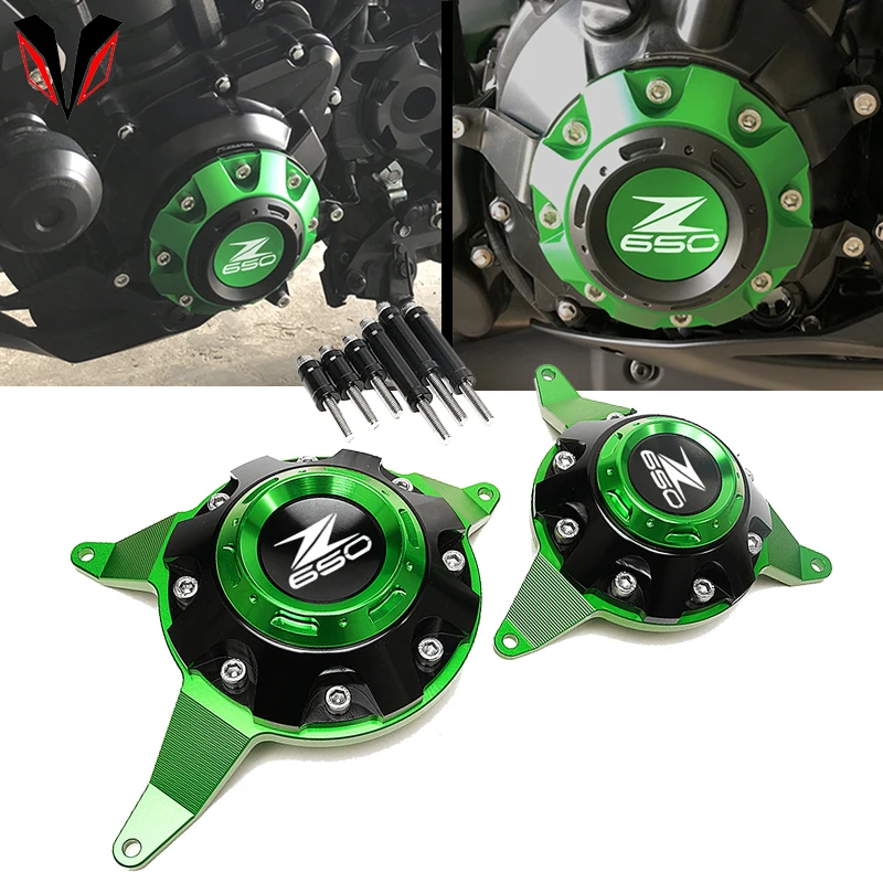 

Fairing Guard For KAWASAKI Z650 Ninja 650 2017-2020 2021 2022 Motorcycle Accessories Engine Guard Slider Crash Protective Cover