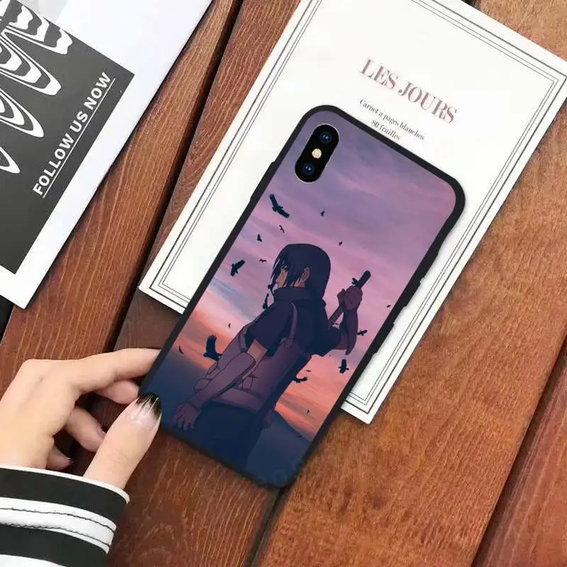 

Anime itachi Naruto Manga Phone Case for iPhone 11 12 mini pro XS MAX 8 7 6 6S Plus X 5S SE 2020 XR