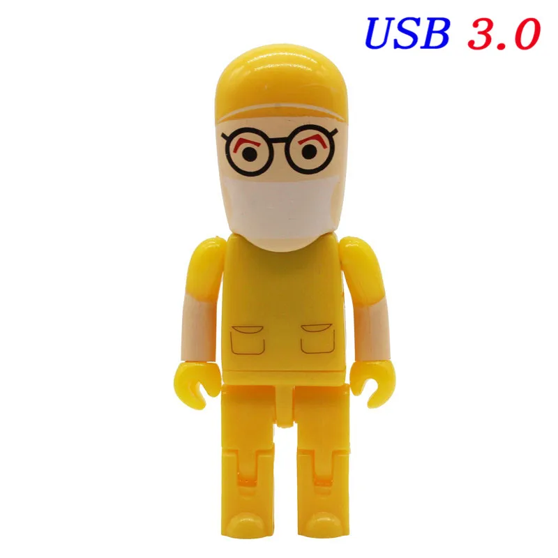 JASTER USB 3,0 Доктор модель медсестры USB флэш-накопитель 4 ГБ 8 ГБ 16 ГБ 32 ГБ 64 ГБ больница подарок для дантиста Количество Цена со скидкой - Цвет: G