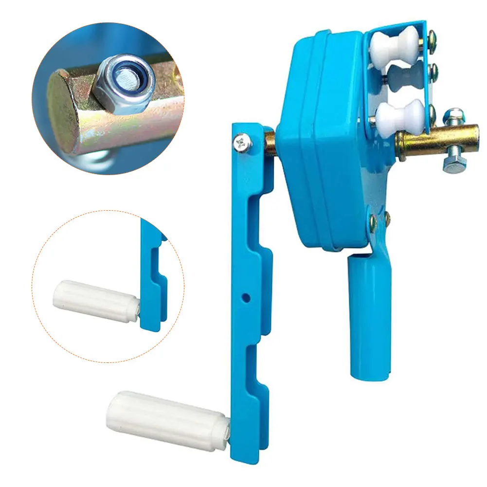 

Greenhouse Hand Crank Winch Agricultural Film Manual Roll Up Lifting Device Machine Window Opener Greenhouse Ventilation Tool