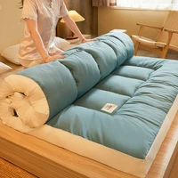 tatami mattress thicker mattress soft cushion sponge mat dormitory single double folding mattress topper foldable sleeping pad