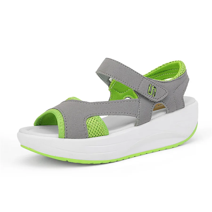 2017 верх из нубука и микрофибры Нескользящая резиновая подошва Босоножки на