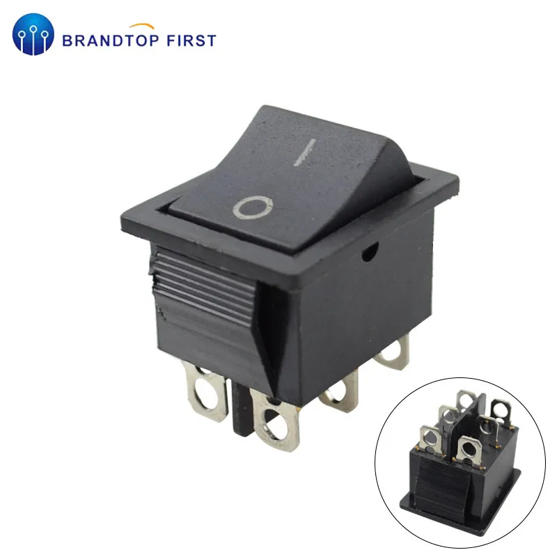 KCD4 кулисный переключатель Мощность переключатель 4 Пина 6Pin 15A 250VAC 20A 125VAC