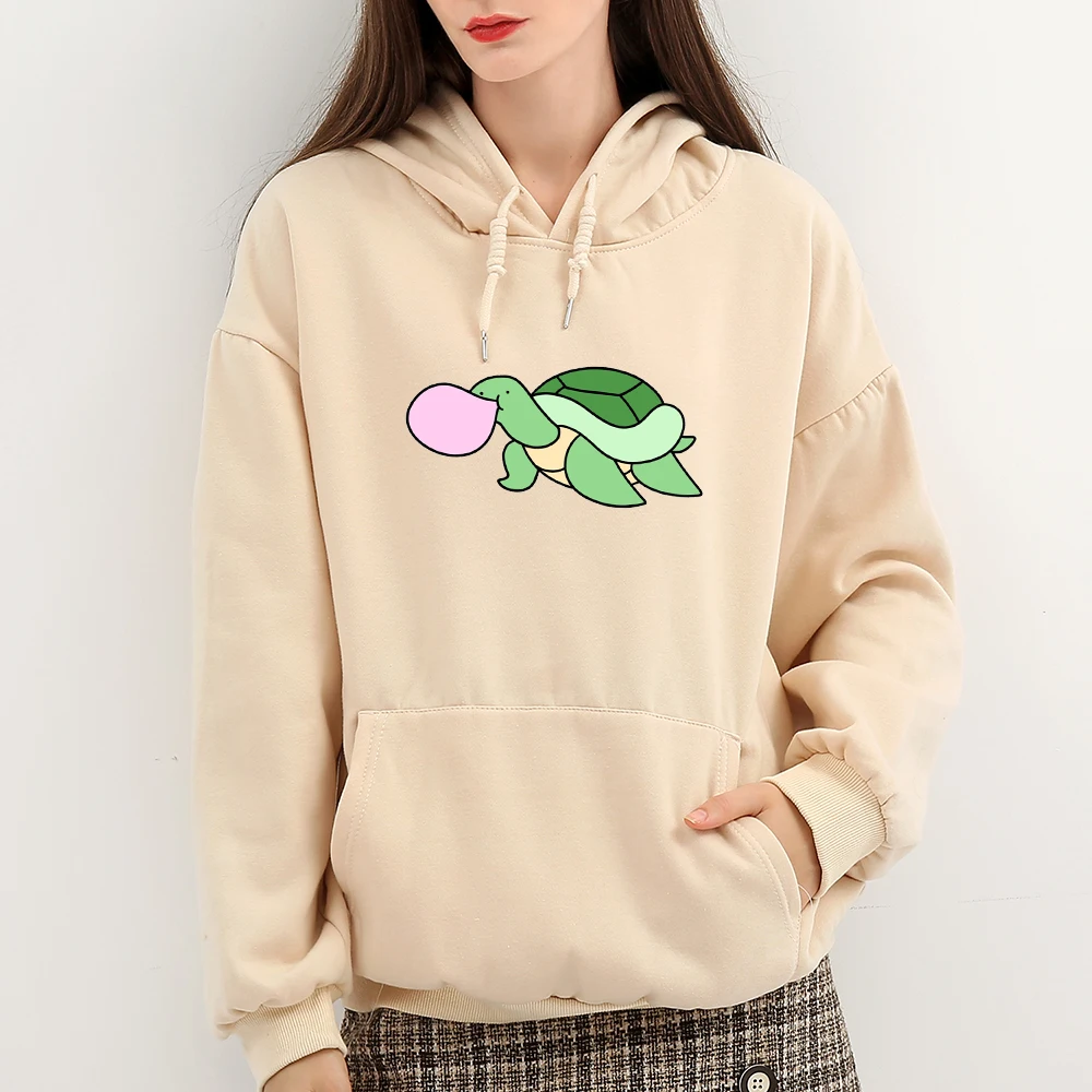 Loose Cotton Ladies Casual Sweatshirt Winter Long Sleeves Sweetshirts Vintage Oversized Sweatshirts for Girls Hoodies for Women