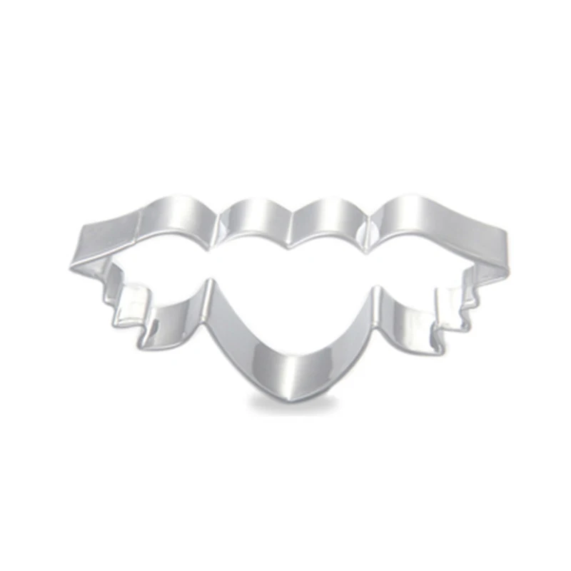 Бесплатная доставка крыло сердце помадка украшение торта сахарное ремесло