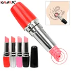 Помада-вибратор в форме пули, Стимулятор клитора, массажер точки G, вагины, взрослые секс-игрушки для женщин, товар мастурбатор эротическая