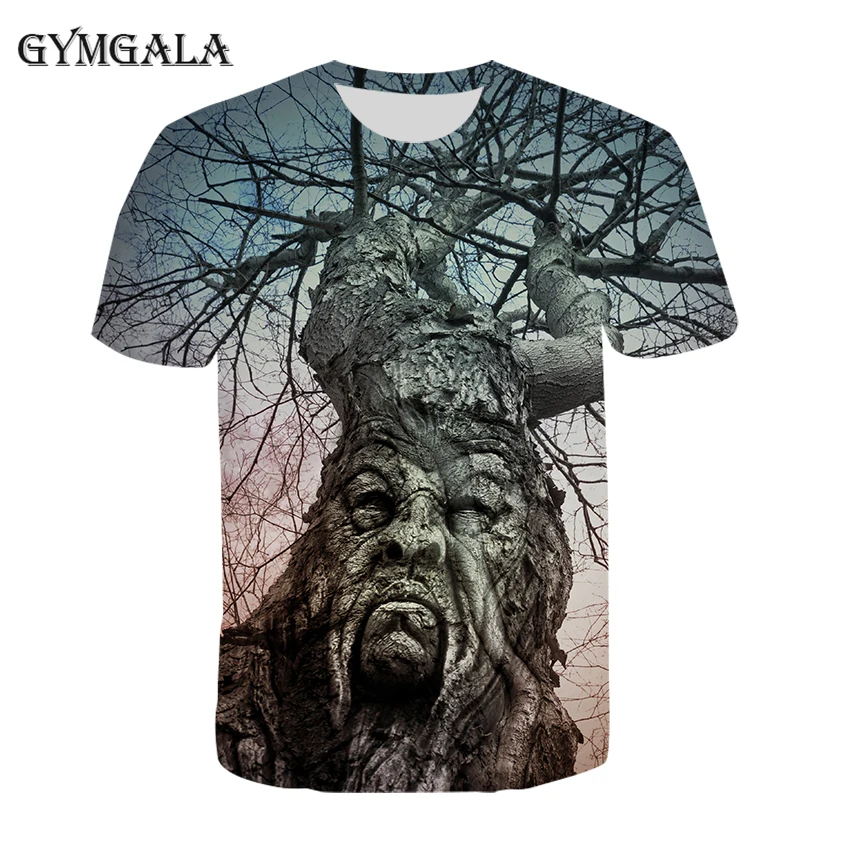 

Handsome new men and women Children's T-shirt3D printing horror pattern custom fashion loose casual Kids T-shirt hot sale