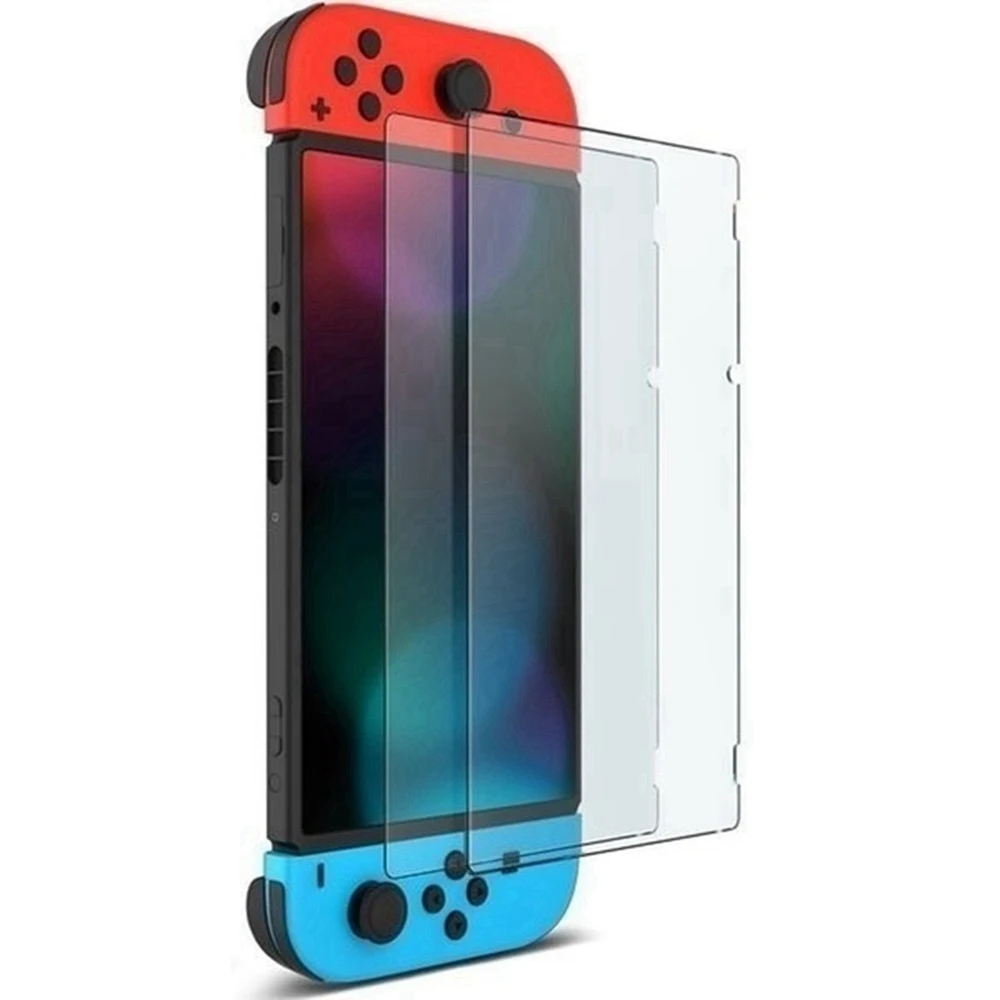 KISSCASE 9H Премиум Закаленное стекло для Nintendo Switch с защитой от отпечатков пальцев