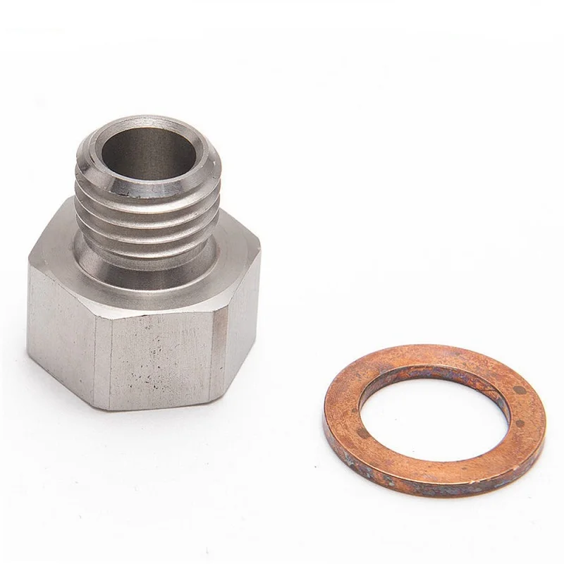 2pcs Engine Parts New Oil Pressure Sensor Adapter Connecter LS Series M12X1.5 Female To 1/8 NPT Male | Автомобили и мотоциклы