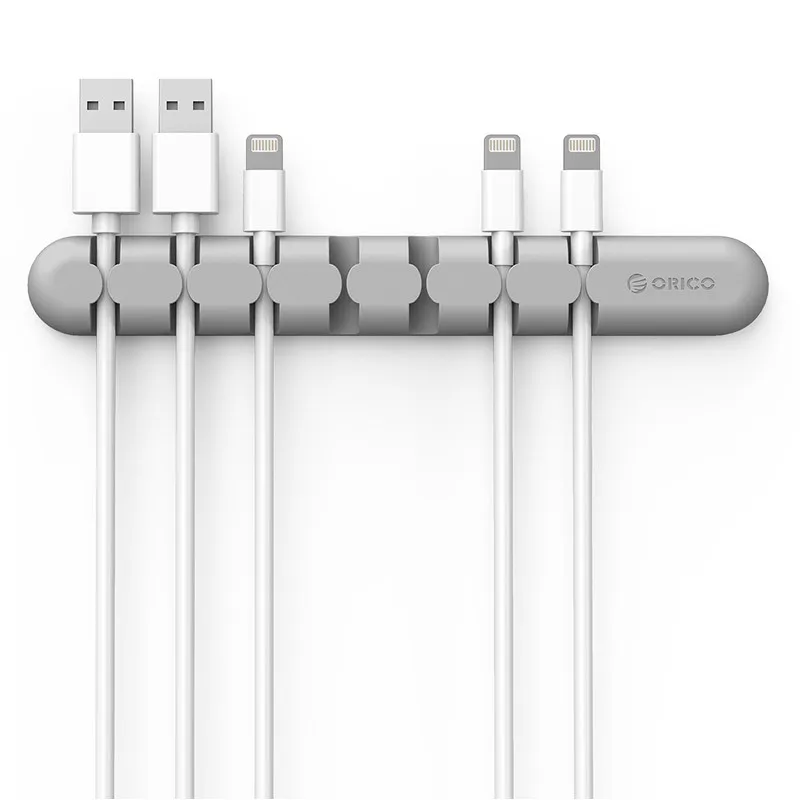 

Cable Management Cable Holder Home Storage Cable Winder Earphone Cable Organizer Wire Storage Charger Cable Holder Clip Flexible