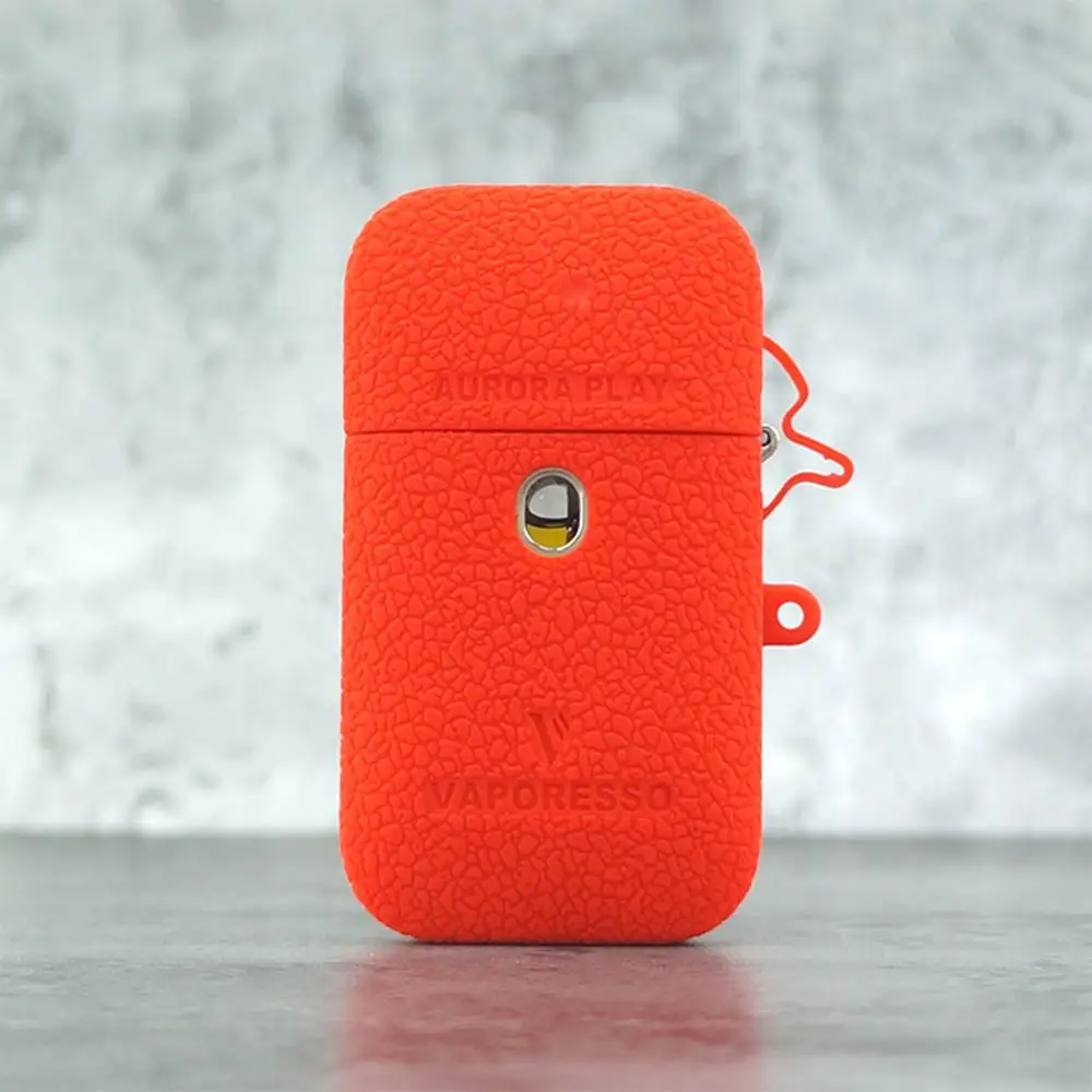 Red Чехол с текстурой для Vaporesso Aurora Play pod, силиконовый чехол-накладка, гелевый Чехол для Vape Play Aurora pod Modshield - Цвет: Red