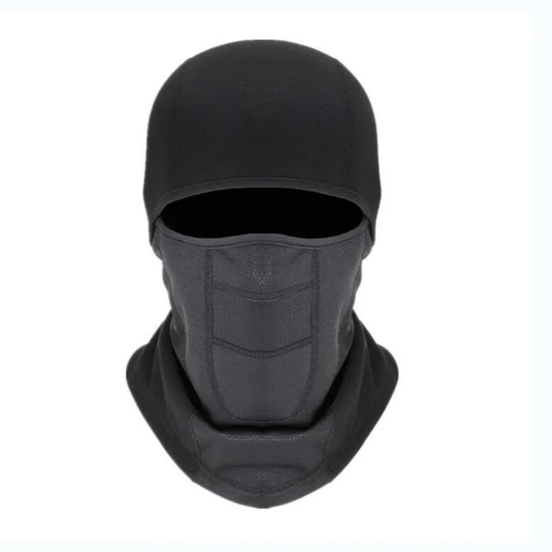 Полярная флисовая шерстяная Балаклава мотоциклетная теплая маска для лица