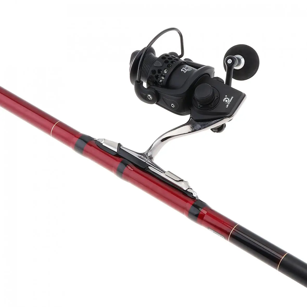 Телескопическая рыболовная удочка 4 5 м 8 секций из углеродного волокна гладкая и