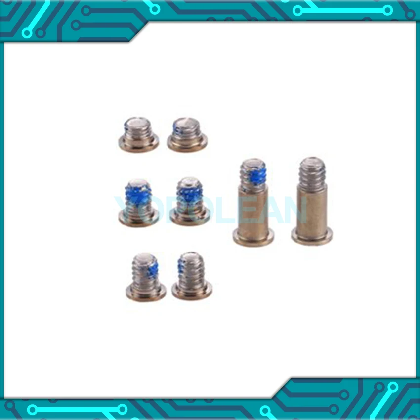 Винты с нижней крышкой для Macbook 12 дюймов A1534 золотистые 5 наборов 2015 2016